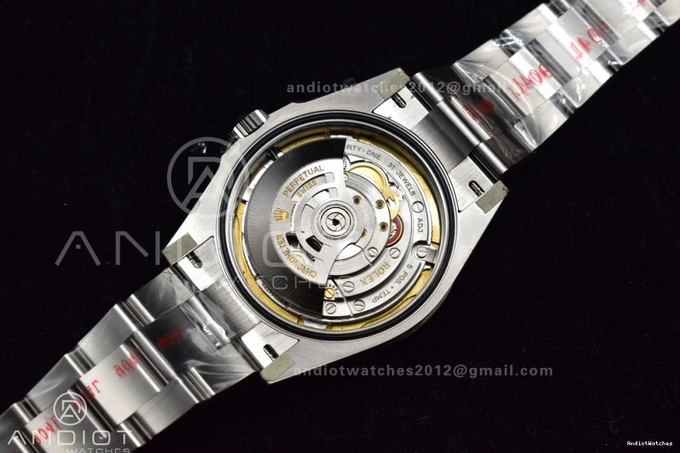 Dial VR SS Best 904L 1:1 Clean Steel Black Stretchable Edition Bracelet on Air-King 126900 500 0417